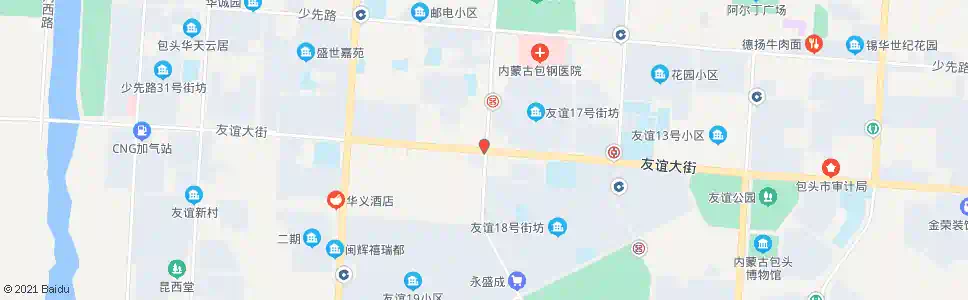 包头友谊市场_公交站地图_包头公交_妙搜公交查询2025