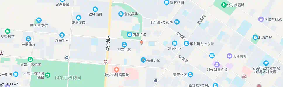 包头迎宾道_公交站地图_包头公交_妙搜公交查询2025