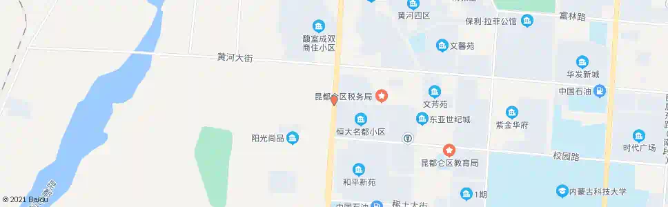 包头和平村委会_公交站地图_包头公交_妙搜公交查询2025