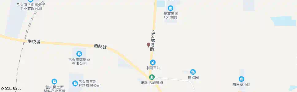 包头希望铝业_公交站地图_包头公交_妙搜公交查询2025