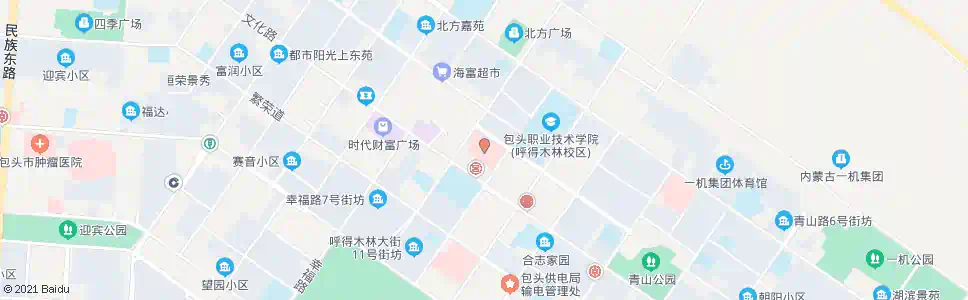 包头四医院_公交站地图_包头公交_妙搜公交查询2025