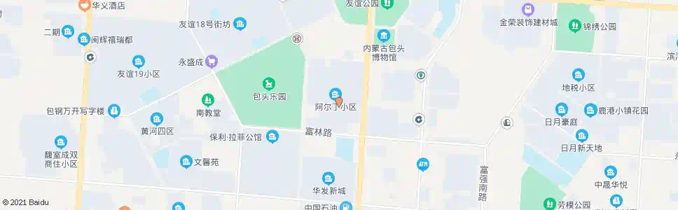包头阿南小区_公交站地图_包头公交_妙搜公交查询2025