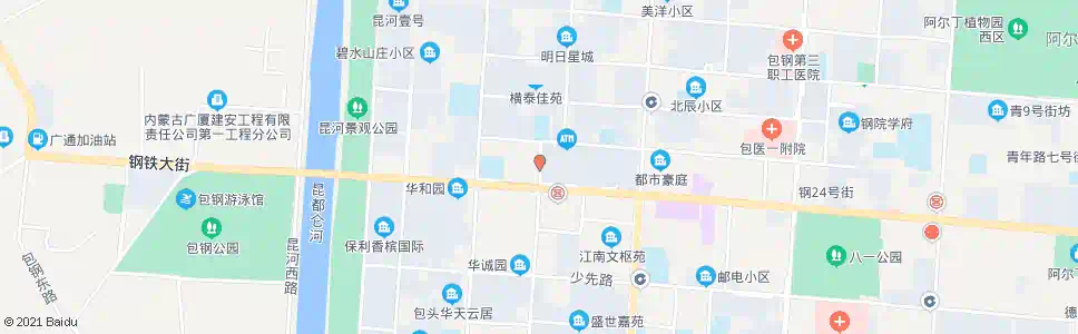 包头南排道_公交站地图_包头公交_妙搜公交查询2025