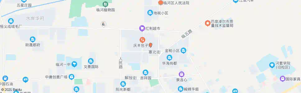 巴彦淖尔鸿臣鸥洲假日(西)_公交站地图_巴彦淖尔公交_妙搜公交查询2025