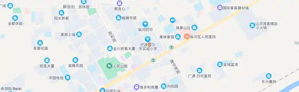 巴彦淖尔实验小学_公交站地图_巴彦淖尔公交_妙搜公交查询2025