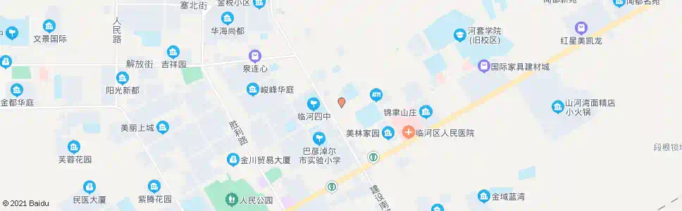巴彦淖尔巴彦淖尔市第二中学_公交站地图_巴彦淖尔公交_妙搜公交查询2025