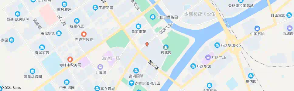 赤峰皇家帝苑_公交站地图_赤峰公交_妙搜公交查询2025