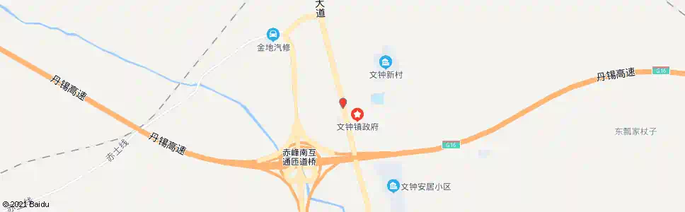 赤峰文中镇政府_公交站地图_赤峰公交_妙搜公交查询2025