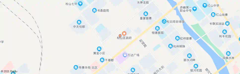 赤峰松山区政府_公交站地图_赤峰公交_妙搜公交查询2025