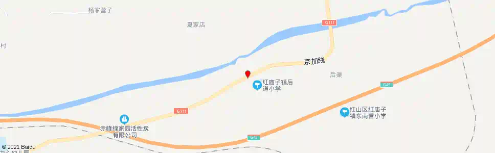 赤峰后道村委会(集贸市场)_公交站地图_赤峰公交_妙搜公交查询2025