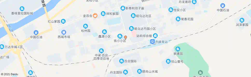 赤峰第三医院_公交站地图_赤峰公交_妙搜公交查询2025
