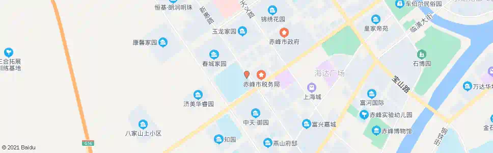 赤峰二中_公交站地图_赤峰公交_妙搜公交查询2025