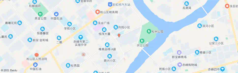 赤峰松山一小_公交站地图_赤峰公交_妙搜公交查询2025