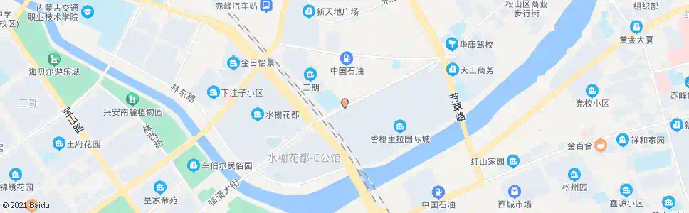 赤峰松山三中_公交站地图_赤峰公交_妙搜公交查询2025