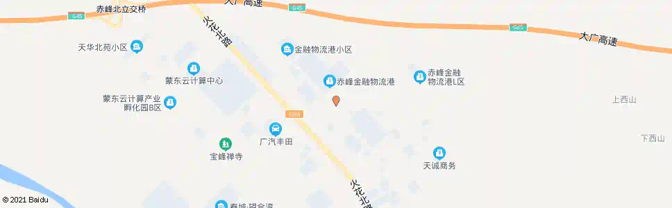 赤峰好运来物流(阿斯哈图老年公寓)_公交站地图_赤峰公交_妙搜公交查询2025