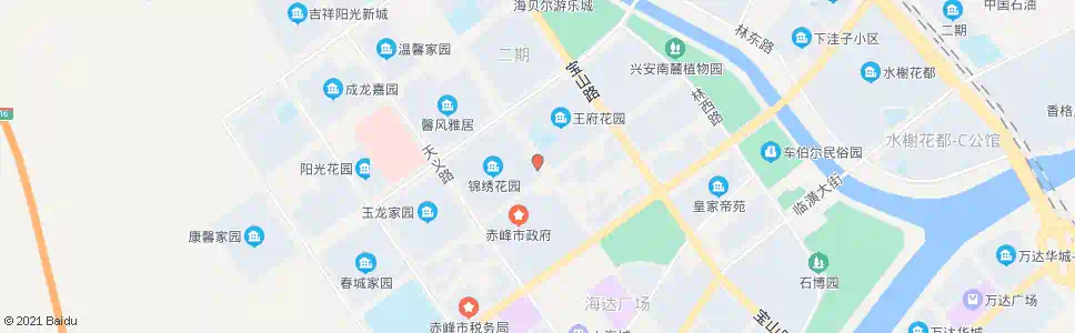 赤峰玉龙街道办事处_公交站地图_赤峰公交_妙搜公交查询2025