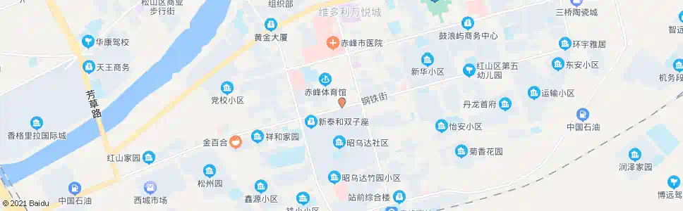赤峰昭乌达剧场_公交站地图_赤峰公交_妙搜公交查询2025