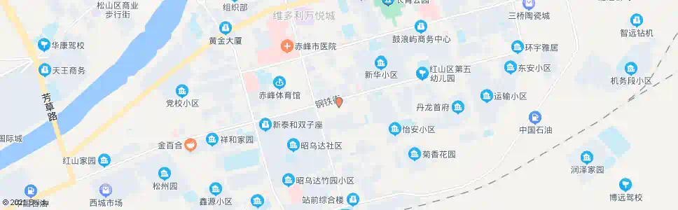 赤峰铁南办事处_公交站地图_赤峰公交_妙搜公交查询2025