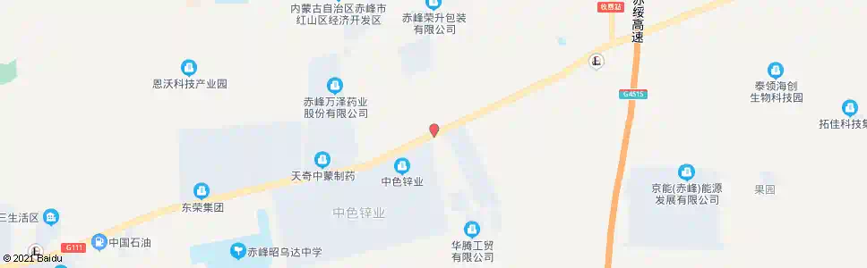 赤峰维信公司_公交站地图_赤峰公交_妙搜公交查询2025