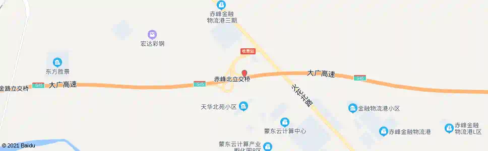 赤峰立交桥_公交站地图_赤峰公交_妙搜公交查询2025
