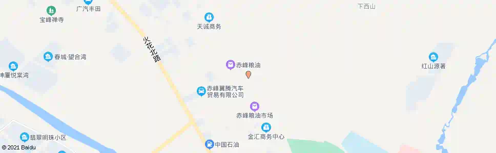 赤峰红山粮食储备库_公交站地图_赤峰公交_妙搜公交查询2025