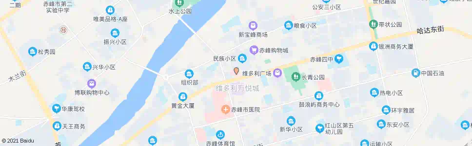 赤峰赤峰商厦(朝聚眼科医院)_公交站地图_赤峰公交_妙搜公交查询2025