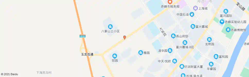 赤峰玉龙大街口_公交站地图_赤峰公交_妙搜公交查询2025