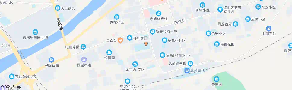 赤峰市实验中学_公交站地图_赤峰公交_妙搜公交查询2025