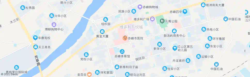 赤峰市医院_公交站地图_赤峰公交_妙搜公交查询2025