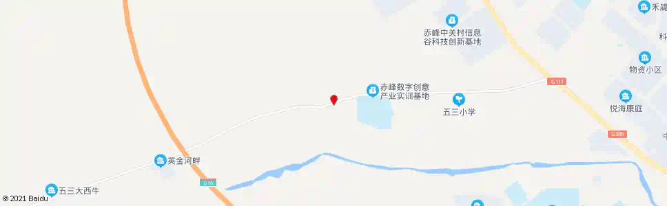赤峰五三村二组_公交站地图_赤峰公交_妙搜公交查询2025