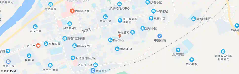 赤峰红山供电局_公交站地图_赤峰公交_妙搜公交查询2025