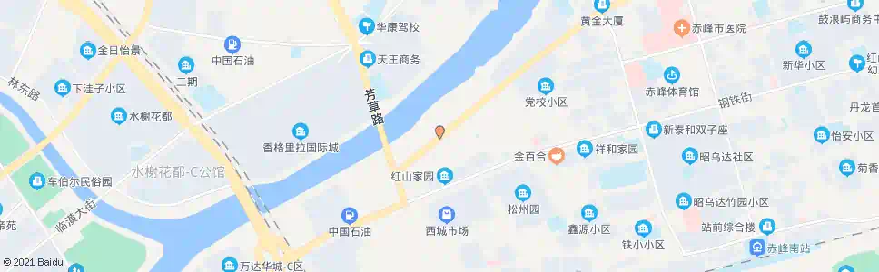 赤峰松州桥_公交站地图_赤峰公交_妙搜公交查询2025