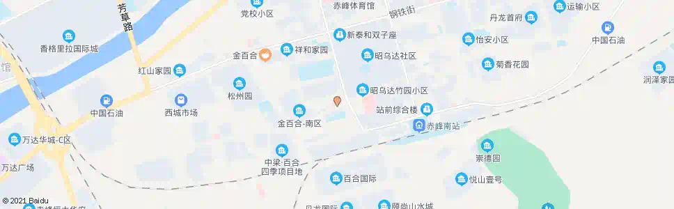 赤峰荣济堂医院(五门市)_公交站地图_赤峰公交_妙搜公交查询2025