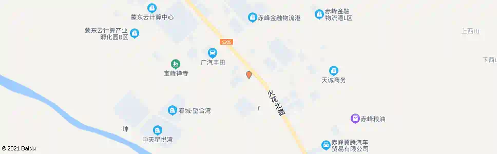 赤峰物流园区办_公交站地图_赤峰公交_妙搜公交查询2025