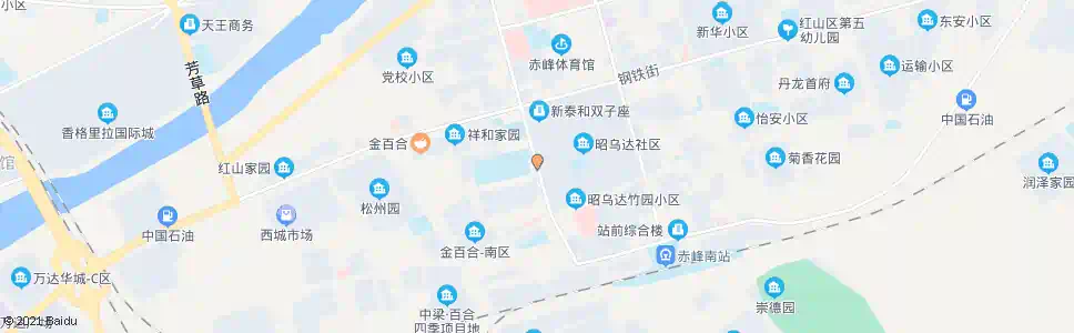 赤峰实验中学_公交站地图_赤峰公交_妙搜公交查询2025