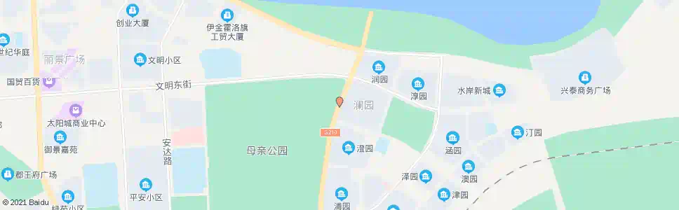 鄂尔多斯澜园西门_公交站地图_鄂尔多斯公交_妙搜公交查询2025