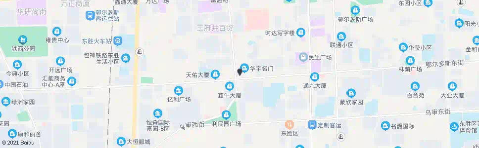 鄂尔多斯东仕戴斯大酒店_公交站地图_鄂尔多斯公交_妙搜公交查询2025