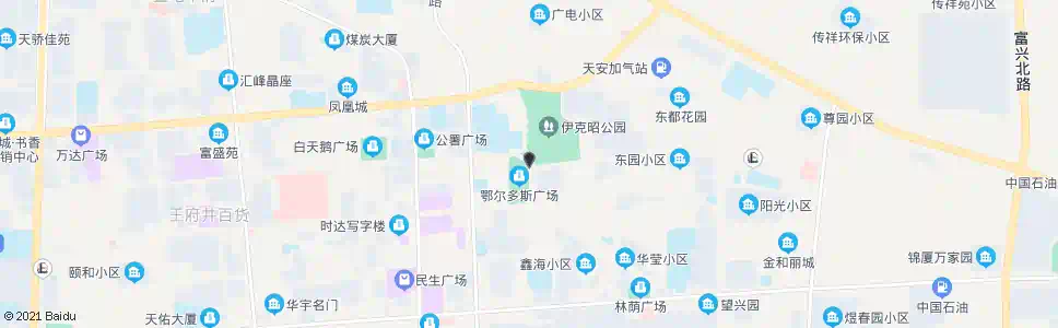 鄂尔多斯伊克昭公园_公交站地图_鄂尔多斯公交_妙搜公交查询2025