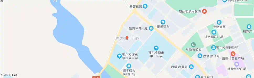 鄂尔多斯园丁小区_公交站地图_鄂尔多斯公交_妙搜公交查询2025