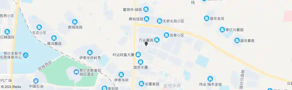 鄂尔多斯建宁小区_公交站地图_鄂尔多斯公交_妙搜公交查询2025