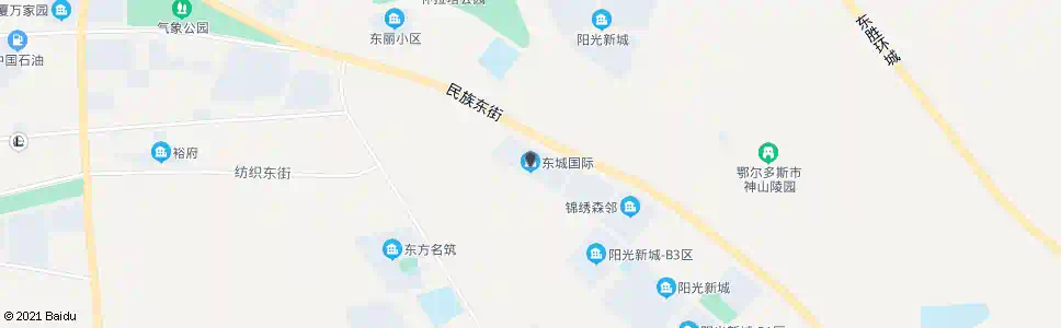鄂尔多斯东城国际_公交站地图_鄂尔多斯公交_妙搜公交查询2025