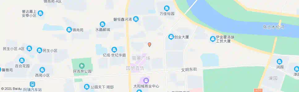 鄂尔多斯海达广场_公交站地图_鄂尔多斯公交_妙搜公交查询2025