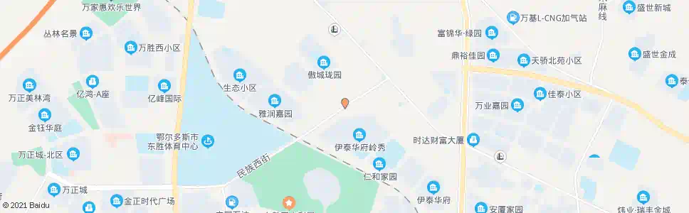 鄂尔多斯华府岭秀_公交站地图_鄂尔多斯公交_妙搜公交查询2025