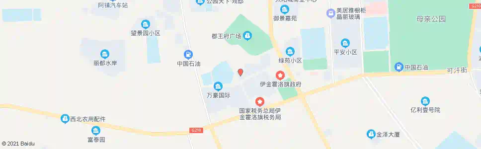 鄂尔多斯王府社区_公交站地图_鄂尔多斯公交_妙搜公交查询2025