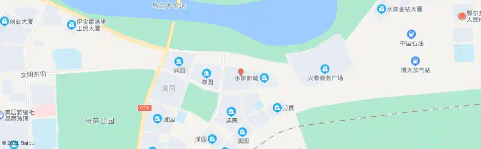 鄂尔多斯灏园小区_公交站地图_鄂尔多斯公交_妙搜公交查询2025