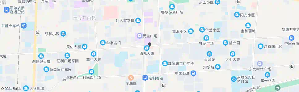 鄂尔多斯北国新天地_公交站地图_鄂尔多斯公交_妙搜公交查询2025