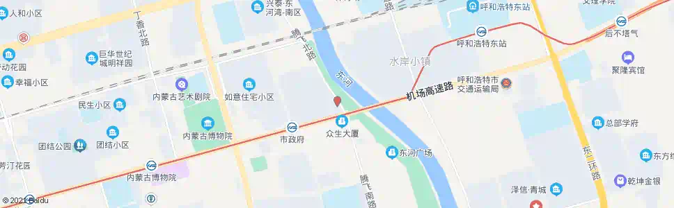 鄂尔多斯鄂尔多斯大学南_公交站地图_鄂尔多斯公交_妙搜公交查询2025