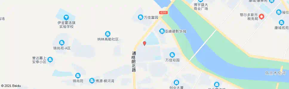 鄂尔多斯第四小学_公交站地图_鄂尔多斯公交_妙搜公交查询2025