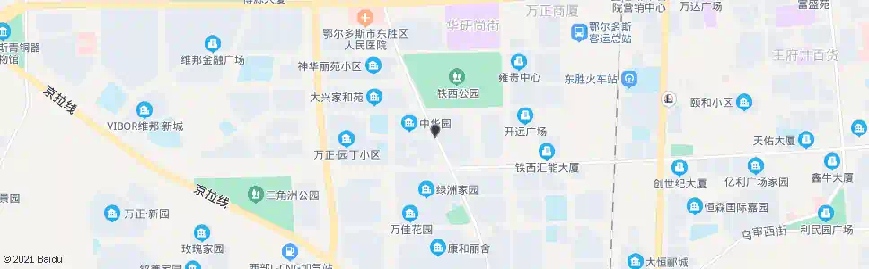 鄂尔多斯中华园_公交站地图_鄂尔多斯公交_妙搜公交查询2025