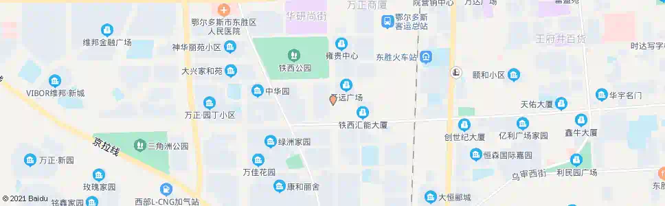 鄂尔多斯锦华苑_公交站地图_鄂尔多斯公交_妙搜公交查询2025